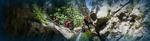 canyoning montenegro team guides
