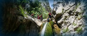 canyoning montenegro team guides