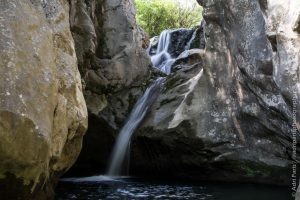 Rikavac's waterfall scenic view